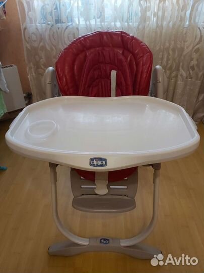Стульчик для кормления chicco polly magic