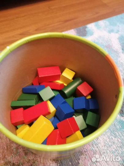 Кубики деревянные для детей