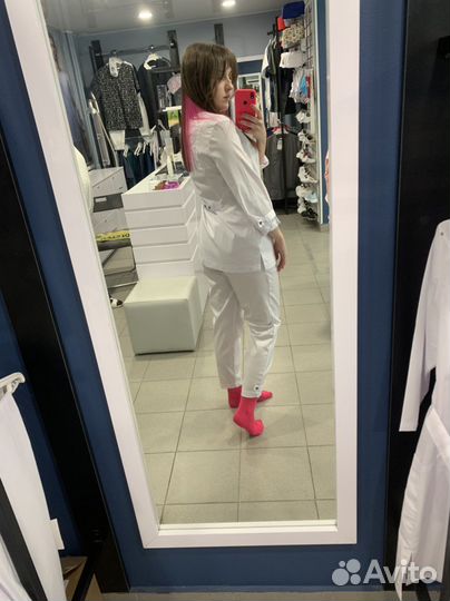 Медицинский костюм, костюм для косметолога 44