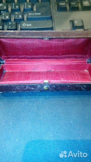 Антикварный ювелирный футляр О.Ф.Курлюкова