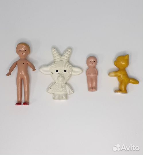 Колкий пластик куклы игрушки СССР