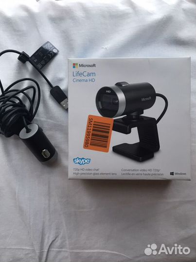 Веб-камера Microsoft LifeCam Cinema HD