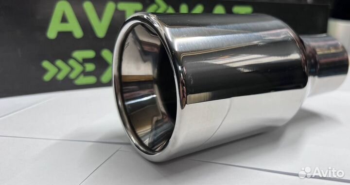 Насадка на глушитель прямая на любое авто