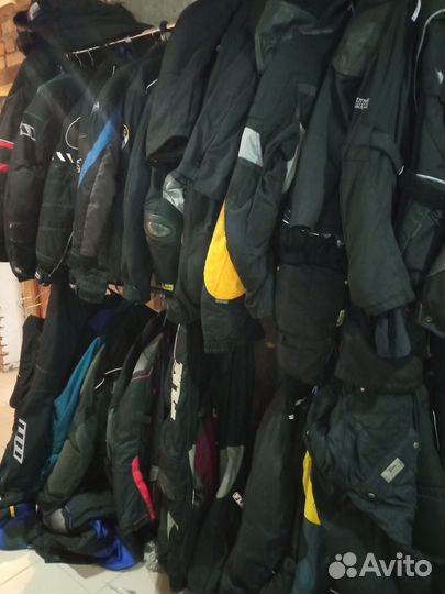 Мотокурка и мотоштаны мужские, женские, детские, с