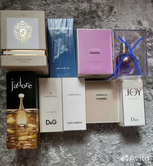 Оригинальный женский парфюм, цены в описании
