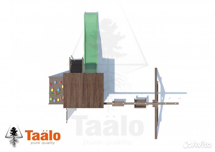 Детская игровая площадка Taalo Серия А2 модель 2