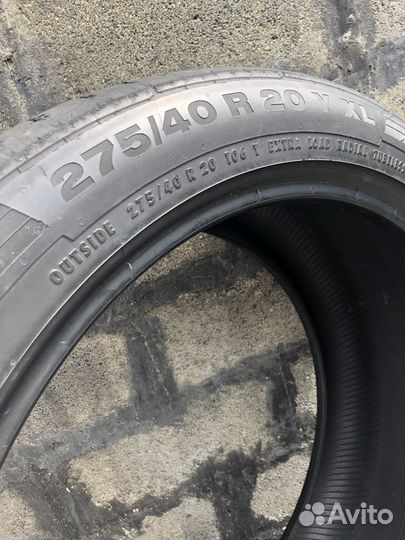 Continental ContiSportContact 5 275/40 R20 и 315/35 R20 110Y