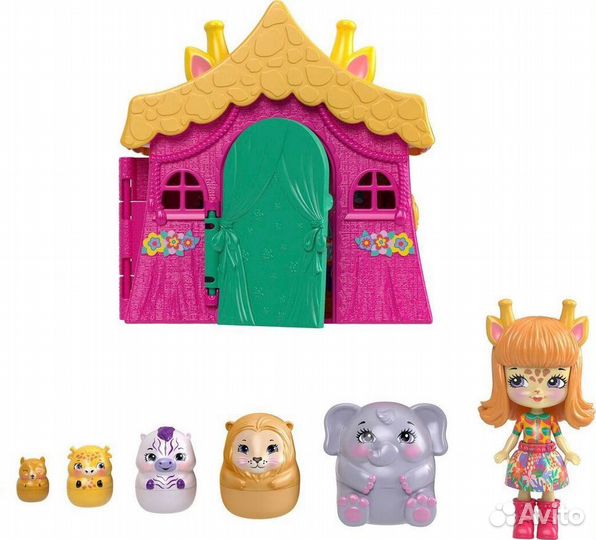 Энчантималс enchantimals наборы с куклами+питомцы