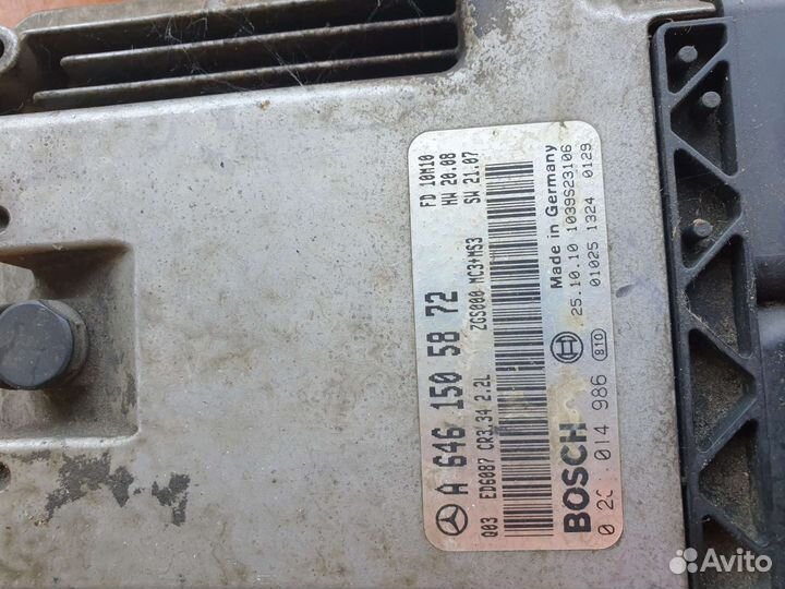 Эбу mercedes sprinter 646