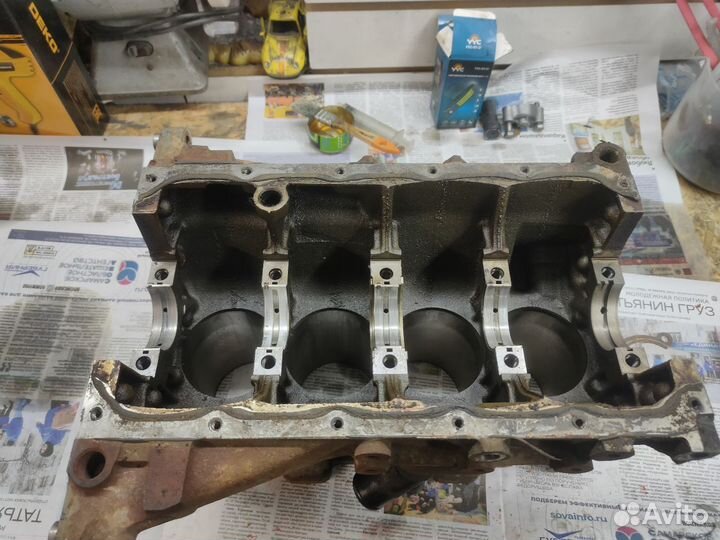 Блок цилиндров с поршневой LADA xray/vesta
