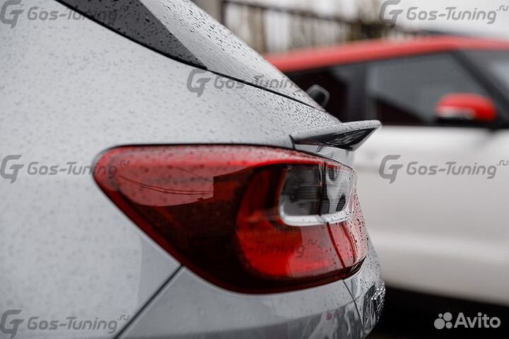 Спойлер нижний лезвие GT-Line на KIA Ceed CD