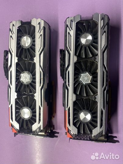 Видеокарта inno 3d gtx 1070 8 gb