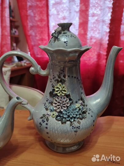 Сервиз с лепниной