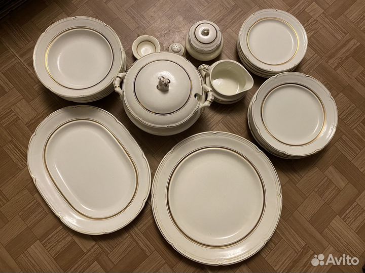 Сервиз столовый времен СССР «зик«