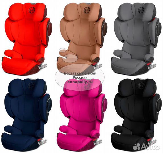 Новые автокресла Cybex Solution Z i-Fix