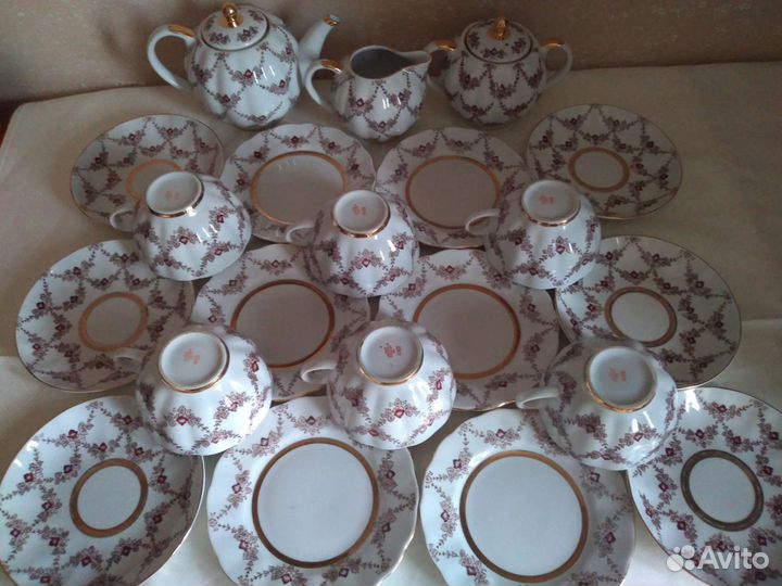 Чайный сервиз СССР дулево