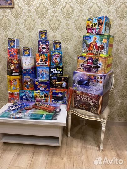 Фейерверки салюты к Новому году