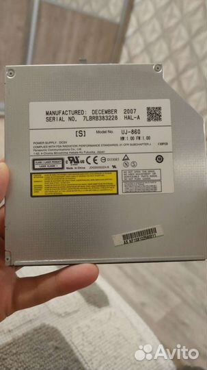 DVD RW привод для ноутбука