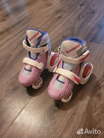 Роликовые коньки детские раздвижные