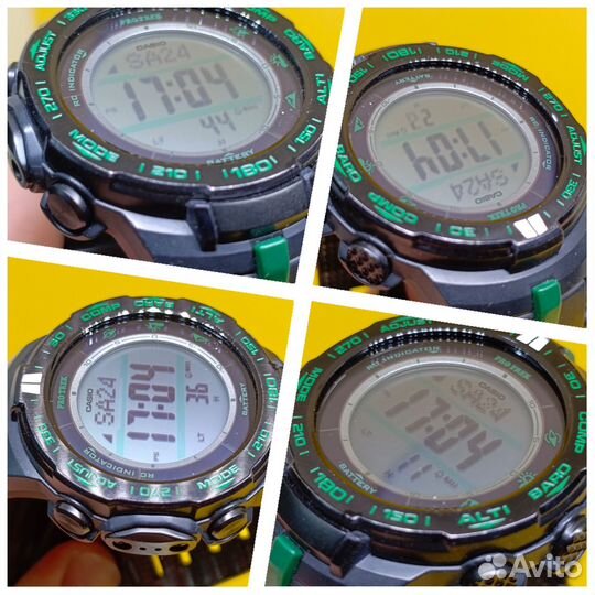 Casio Pro trek PRW-S3100(Sapphire crystal,Carbon)