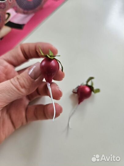 Клипсы редиски Полумны Лав