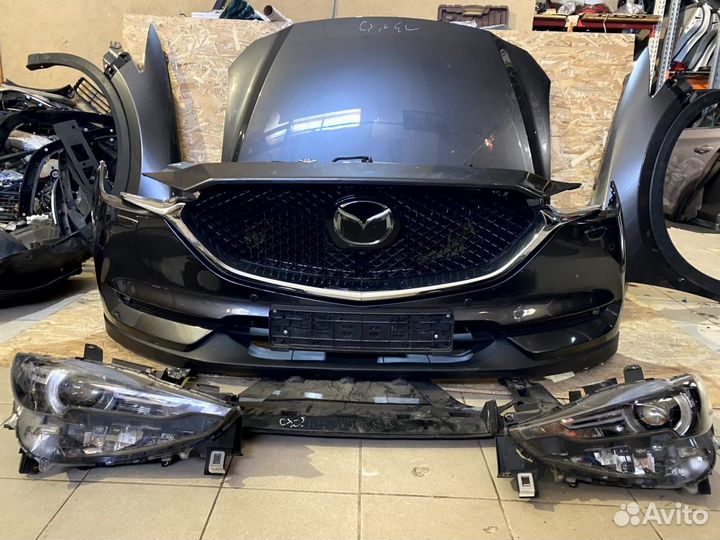 Бампер,фары,крылья,капот-ноускат Mazda cx5 KF