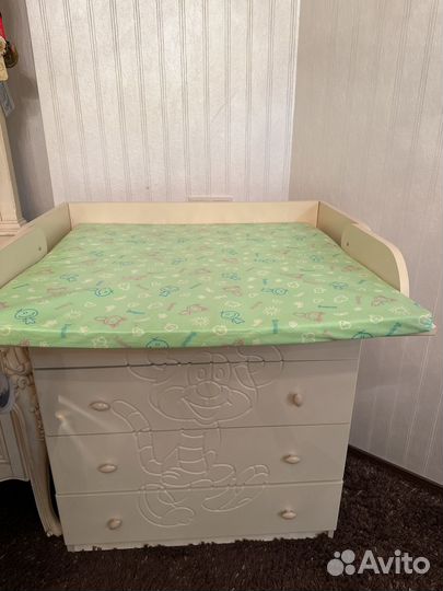 Комод детский с пеленальным столиком