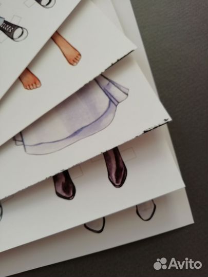 Брак по печати, бумажные куклы