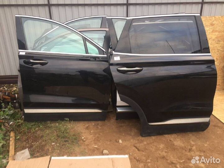 Дверь задняя правая Хендай Санта Фе 4