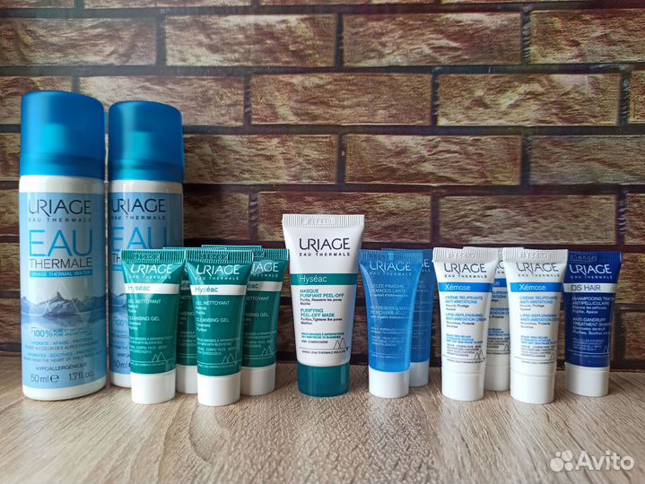 Uriage, Vichy, Avene, Eucerin, A-derma, Bioderma