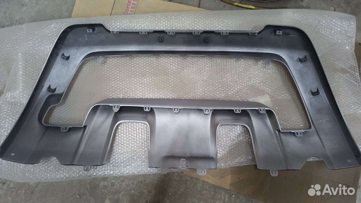 Накладка переднего бампера Renault Duster 15-2021