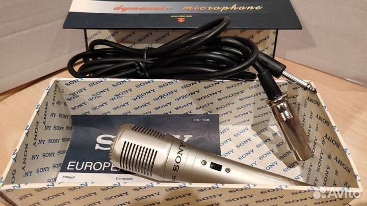 Микрофон динамический sony DM-49