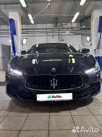 Maserati Ghibli 3.0 AT, 2018, битый, 76 000 км объявление продам