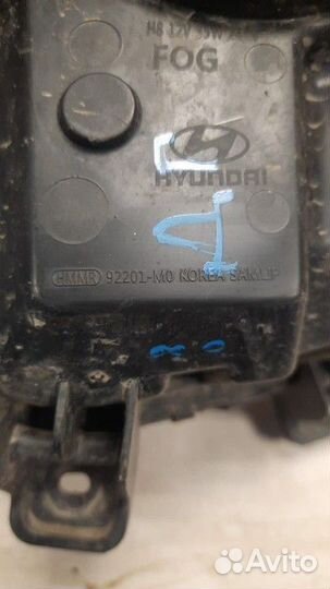 Фара противотуманная левая Hyundai Creta