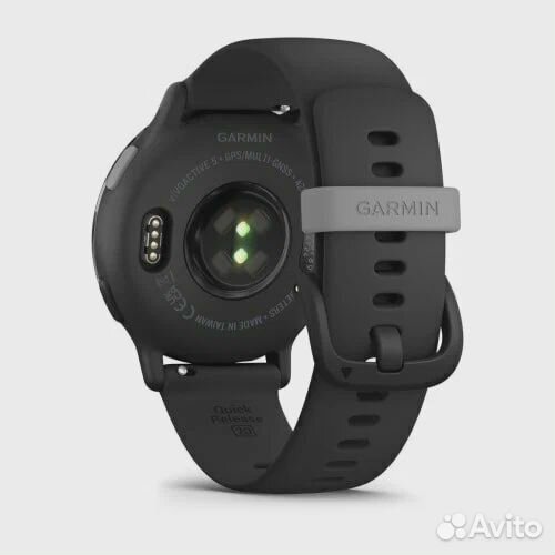 Garmin vivoactive 5 Slate aluminium bezel with bl