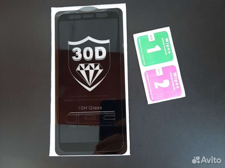 Защитное стекло на Samsung A7 2018