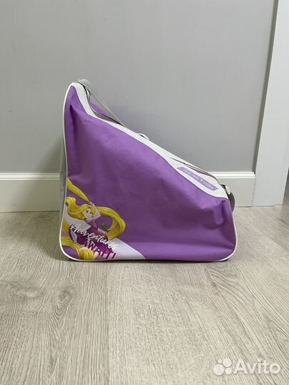 Роликовые коньки и сумка Disney Рапунцель