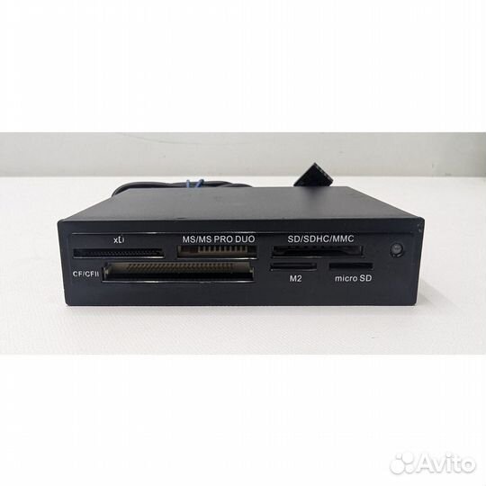 Кард-ридер GR-116В, Ginzzu, 3.5, USB 2.0 Type-A, M