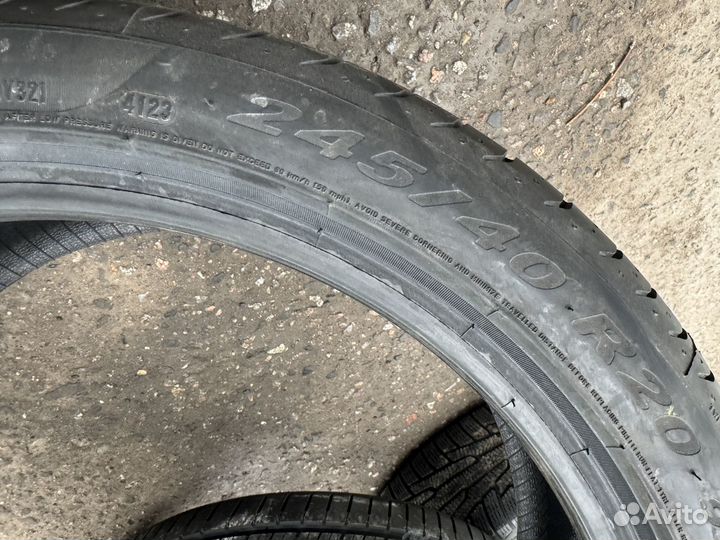 Pirelli P Zero 245/40 R20 и 275/35 R20 102Y