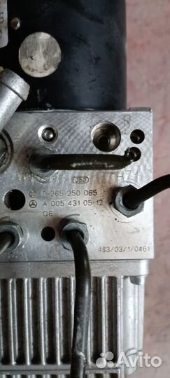 Блок sbc Mercedes Benz E 350