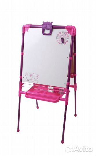 Мольберт детский двухсторонний ника новый