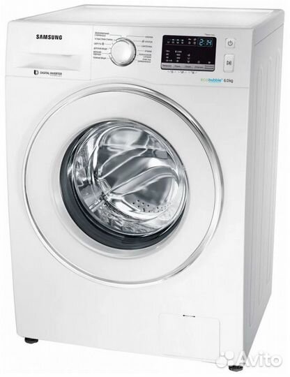 Стиральная машина Samsung WW60J4210jwold, белый
