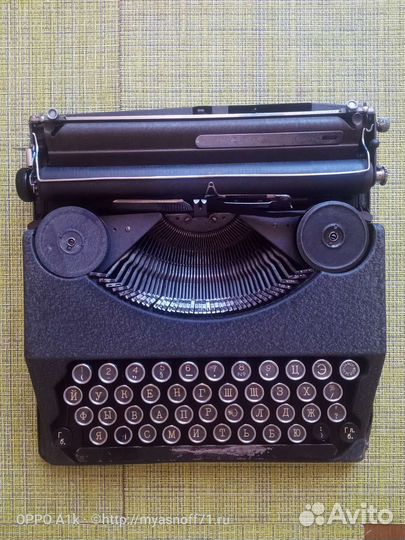Печатная машинка Hermes Baby 1937