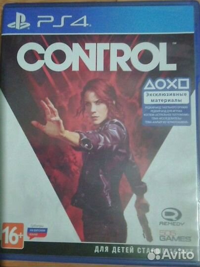 Игра для ps4 Control