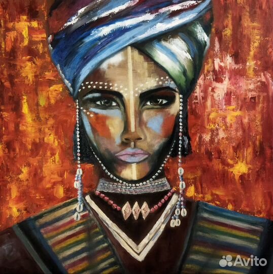 Картина портрет принц Персии Абый масло