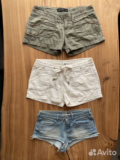 Шорты женские хлопок джинса короткие 40 42 летние