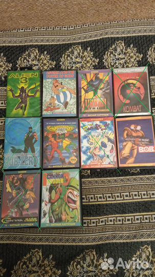 Картриджи sega