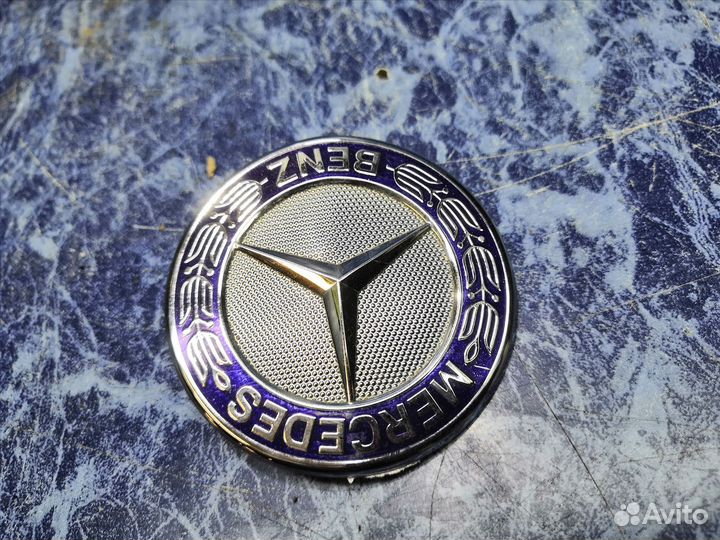 Эмблема звезда на бампер Mercedes W117 X156 W172 W176 W190 W217 W218 W231 W246 Мерседес в117