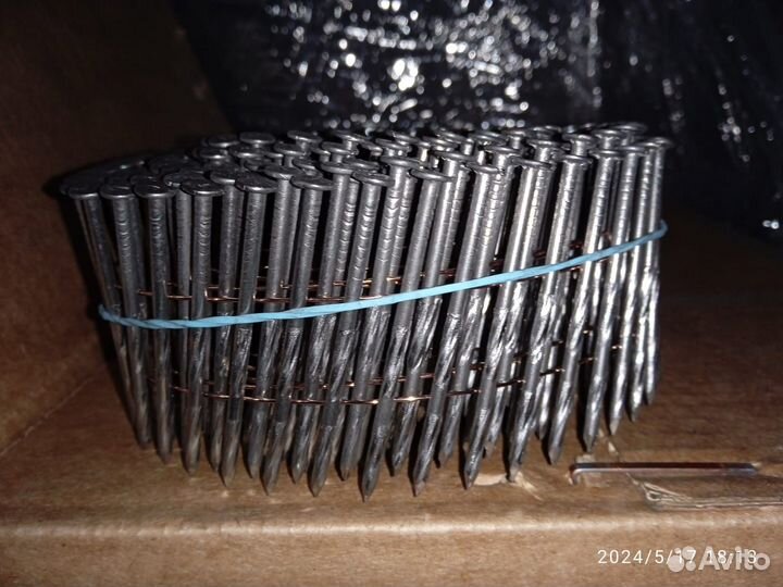 Гвозди барабанные винтовые