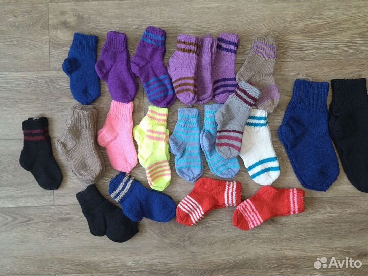 Шерстяные носки детские